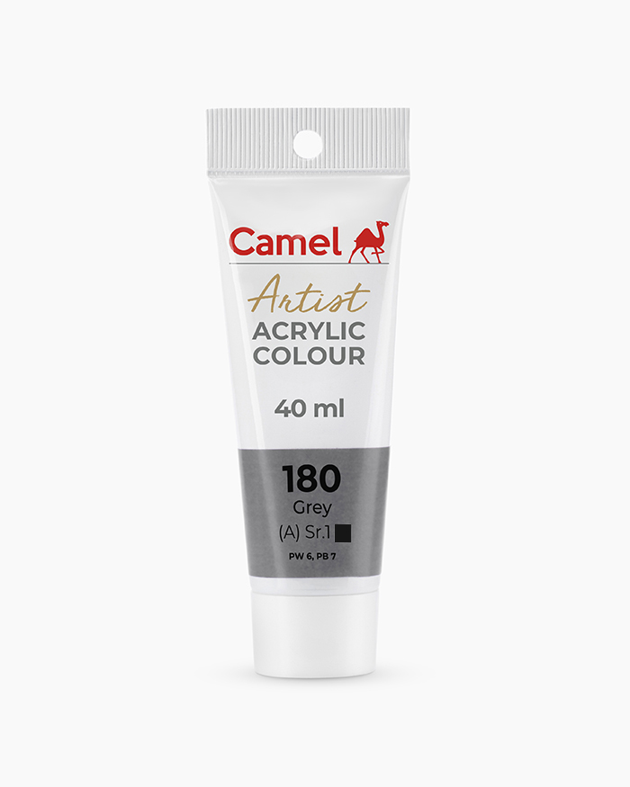 Camel Artist Acrylic Colours Grey